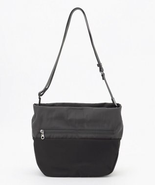 Y'SACCS ドローストリング コンビカラーショルダー ダークグレー