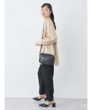 earth music&ecology テーパードパンツ Black