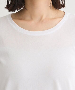 Green Parks シアー天竺プルオーバー Off White