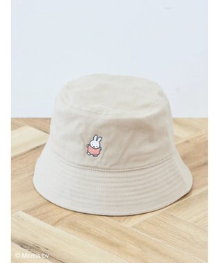 Green Parks ｍｉｆｆｙ／ツイル刺繍バケットハット Beige