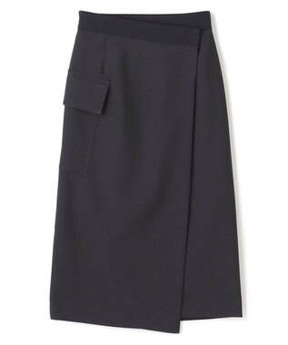 BEIGE， RABELAIS / ラップスカート Navy