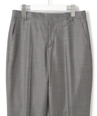 23区 L 【セットアップ対応】ファインネスウール テーパード パンツ グレー系1