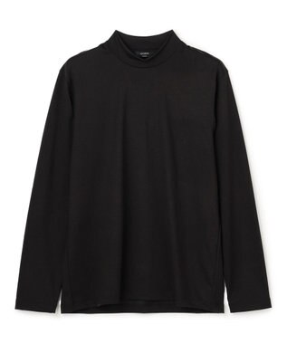 JOSEPH HOMME 【新色追加】ウールジャージーウォッシャブル　モックネックカットソー ブラック系