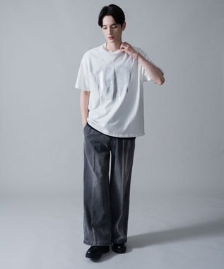 WEGO シルバープリントT（SS） ホワイト