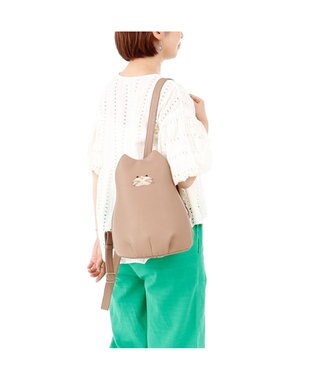 IBIZA アニマーダ　リュック（ネコ） オーク