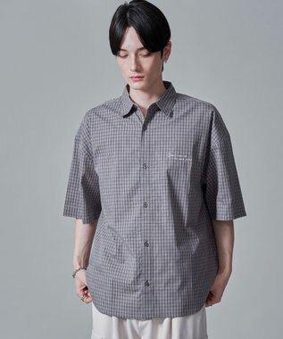 WEGO ワンポイントチェックシャツ（SS） 柄2