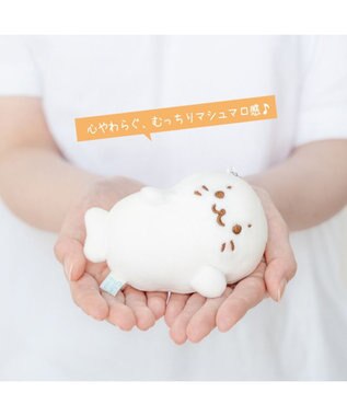 Mother garden しろたん キーホルダー 《寝ころびしろたん》 0