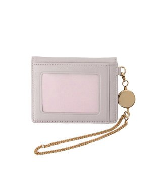 LANVIN en Bleu デクール 三面パスケース ライトピンク