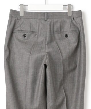 23区 L 【セットアップ対応】ファインネスウール テーパード パンツ グレー系1