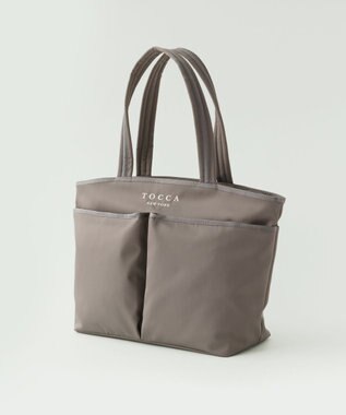 TOCCA 【WEB＆一部店舗限定】【A4サイズ対応・サスティナブル素材】T-INCONTRO TOTE L トートバッグ L グレージュ系