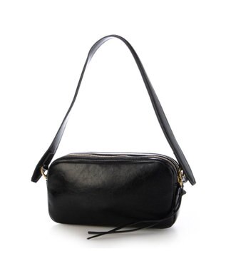 UNBILLION カシュカシュ cachecache / ダブルジップ2wayショルダー ブラック