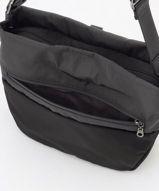 Y'SACCS ドローストリング コンビカラーショルダー ダークグレー