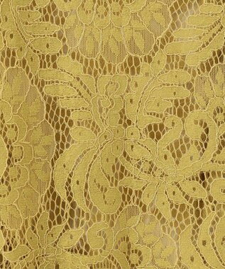 Feroux ヴィンテージレース ブラウス イエロー系