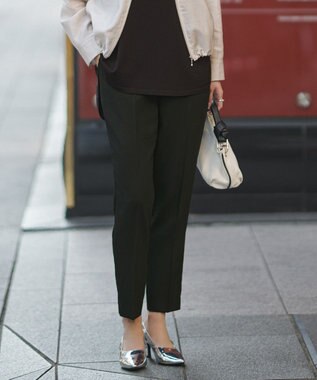 ICB L 【先行予約・WEB限定カラーあり】FluidBackSatin ドロストパンツ