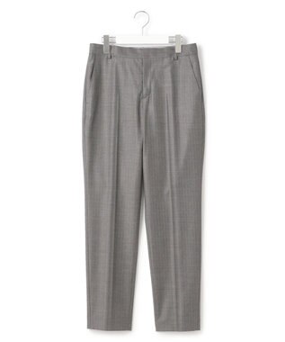 23区 L 【セットアップ対応】ファインネスウール テーパード パンツ グレー系1