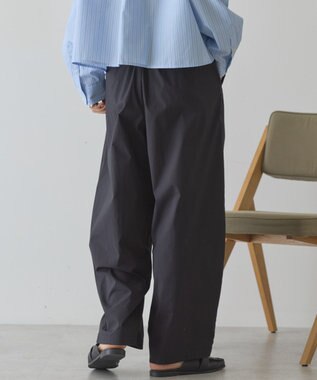 AMERICAN HOLIC ナイロンドロストタックパンツ Black