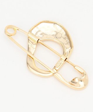 ICB サークルピンブローチ ゴールド系