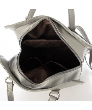 UNBILLION カシュカシュ cachecache / WEB限定2wayラウンドスクエアリュック グレー