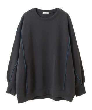 earth music&ecology 配色ルーズチュニック