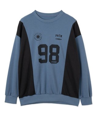 WEGO ナンバリングゲームプルオーバー ブルー