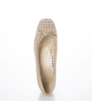 Riz raffinee <Riz raffinee>スクエアトゥリボンパンプス ベージュ