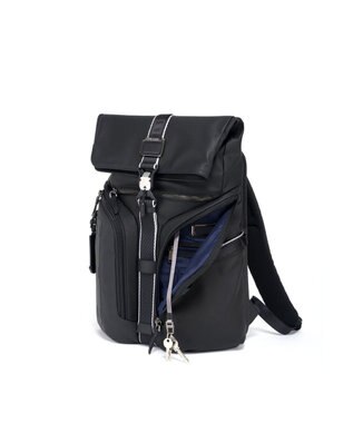 TUMI リュック メンズ ALPHA BRAVO 「ロジスティック」バックパック COATED BLACK