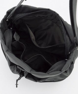 Y'SACCS ドローストリング コンビカラーショルダー ダークグレー