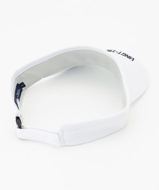 23区GOLF 【UNISEX】ポケッタブル  バイザー ホワイト系