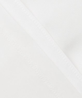 J.PRESS LADIES ジョーゼット モックネック カットソー ホワイト系