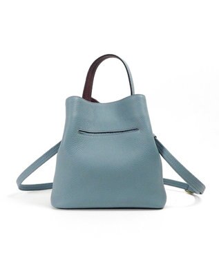 PELLE BORSA 2ウェイショルダーバッグ Reinette レネット 4741 ブルーグレー