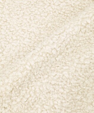 earth music&ecology ループファーコート Ivory