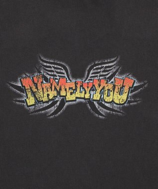 WEGO 【ユニセックス着用ITEM/MLサイズ展開】コンパクトフィットピグメントグラフィックT（SS） スミクロ