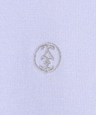 23区GOLF 【WOMEN】カラーブロックセーター ライラック系