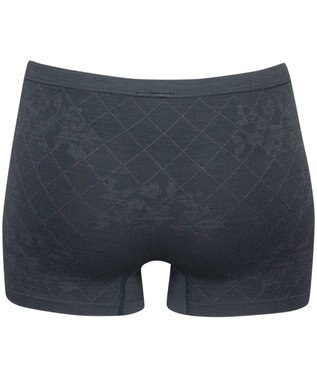 Wing あったかオーバーパンツ やわらかなフィット感 一枚ばき可能 1分丈 秋 冬 ER0691 ウイング／ワコール ブラック