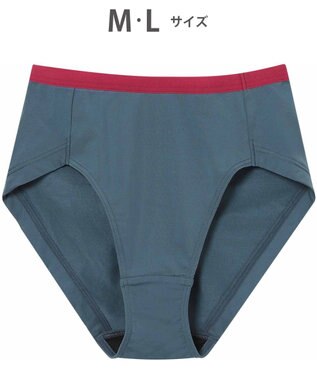 WACOAL WEB限定 ショーツ 【ハグするブラ】 BMM700とペア はきこみ丈ふかめ 段差ができにくい(後ろ裾) レディース PMM600 /ワコール インディゴブルー