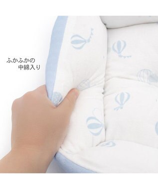 PET PARADISE ペットパラダイス やさしいカドラー  《気球柄》Ｌ ライトブルー