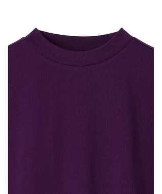 Green Parks 汗染み防止プチハイネックプルオーバー Purple