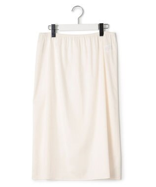 23区 【洗える】シャドーリーフプリント ワンピース アイボリープリント