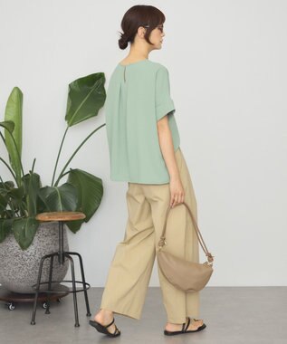 AMERICAN HOLIC 【予約】【WEB限定】イージーケア+接触冷感バックタック半袖プルオーバー Mint