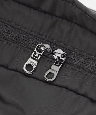 Y'SACCS ドローストリング コンビカラーショルダー ダークグレー