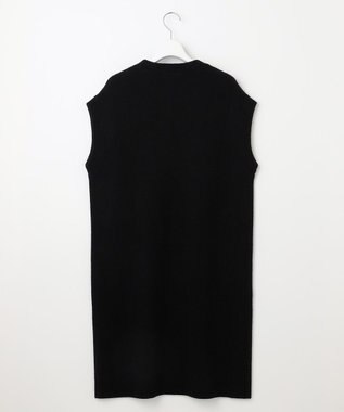 23区 【SLOW/一部店舗限定】ニットトータル スリーブレス ワンピース ブラック系