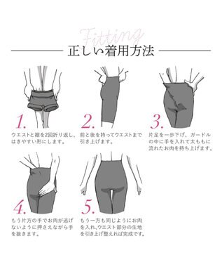 BRADELIS New York 【BRADELIS NewYork peace】綿混楽々ソフトガードル24 お尻周りをスッキリ補整 クロッチ付きで一枚ばき可能 ガードルショーツ シェルグレージュ