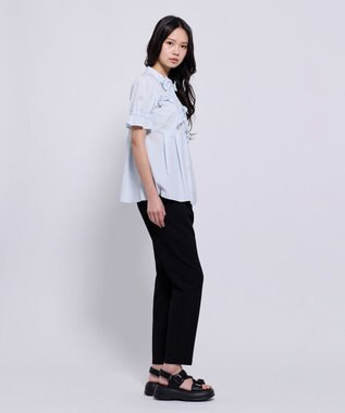 TOCCA BOUNCY RIBBON ブラウス サックスブルー系