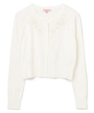 TOCCA 【洗える】DAISY KNIT カーディガン アイボリー系