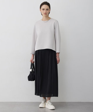 ICB 【先行予約・WEB限定カラーあり】ソフトダンボール スリットテール プルオーバー トープ