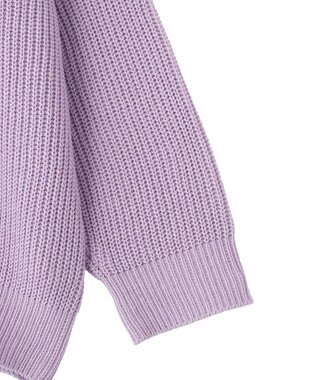 earth music&ecology アゼトッパーカーディガン Lilac