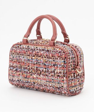 TOCCA 【美人百花掲載】OREILLER BAG ミニボストンバッグ ローズ系