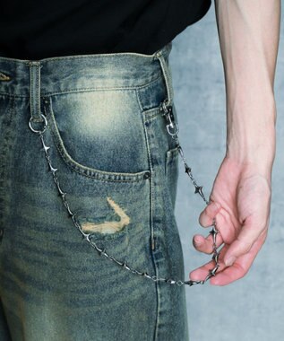 WEGO Mモチーフウォレットチェーン