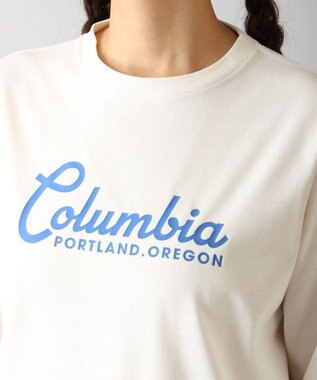 Columbia Columbia/ ウィメンズチャールズドライブロングスリーブTシャツ /コロンビア Sea Salt