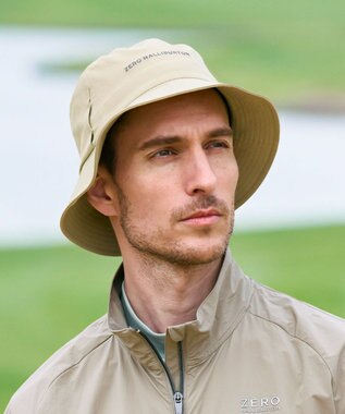 ZERO HALLIBURTON サングラスホルダー付きバケットハット ZHG-CAP26 85069 ベージュ